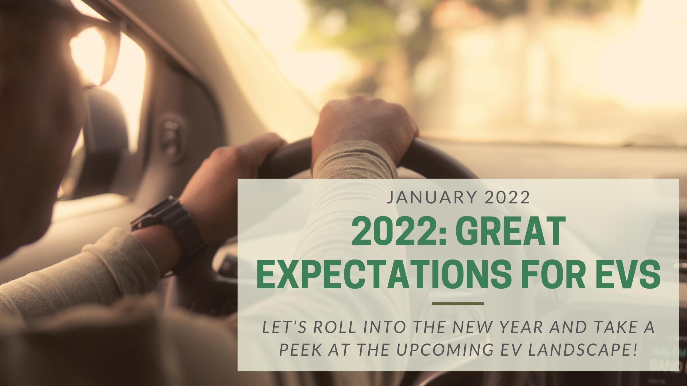 Read more about the article 2022: Great Expectations for EVs