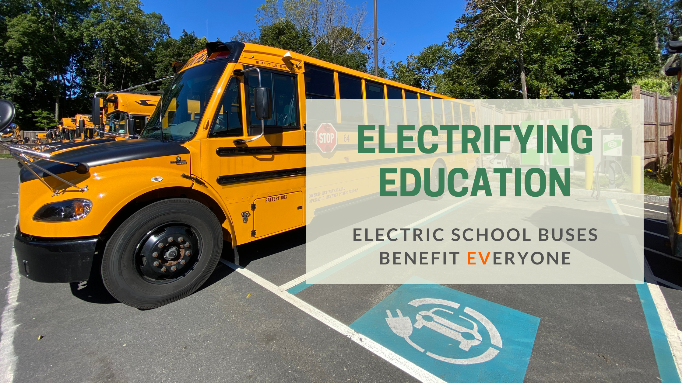 Read more about the article Electrifying Education: Electric School Buses Benefit EVeryone